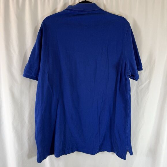 Polo Ralph Lauren Shirt Men's Large Blue Short Sleeve Classic Fit 100% Cotton - Picture 9 of 11